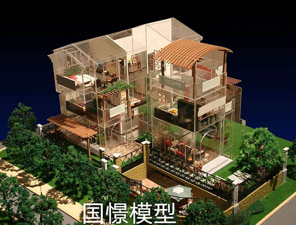 拜城县建筑模型