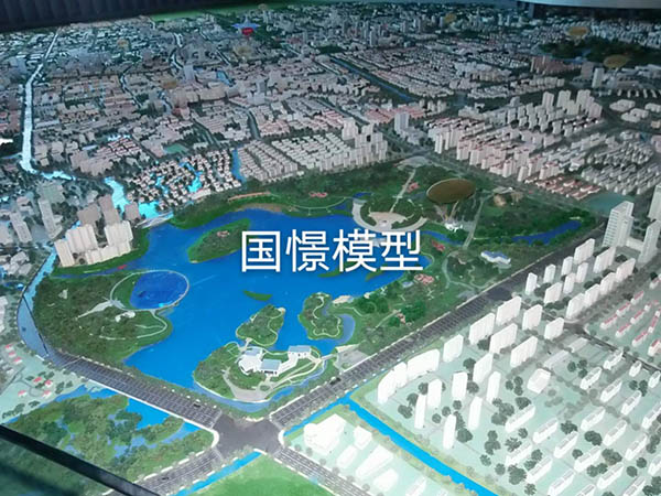 拜城县建筑模型