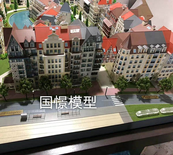 拜城县建筑模型