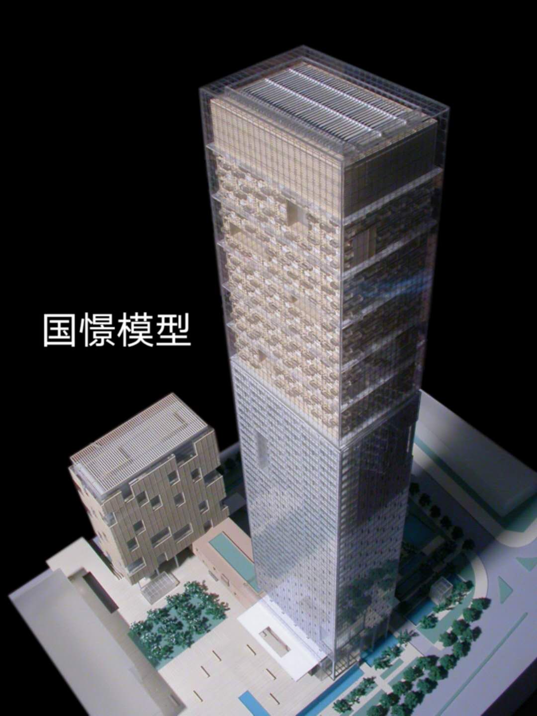 拜城县建筑模型